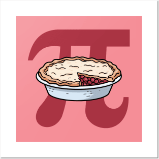 Pi Pie Posters and Art